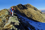 34 Dalla Cima di Lemma in cresta verso il Pizzo Scala